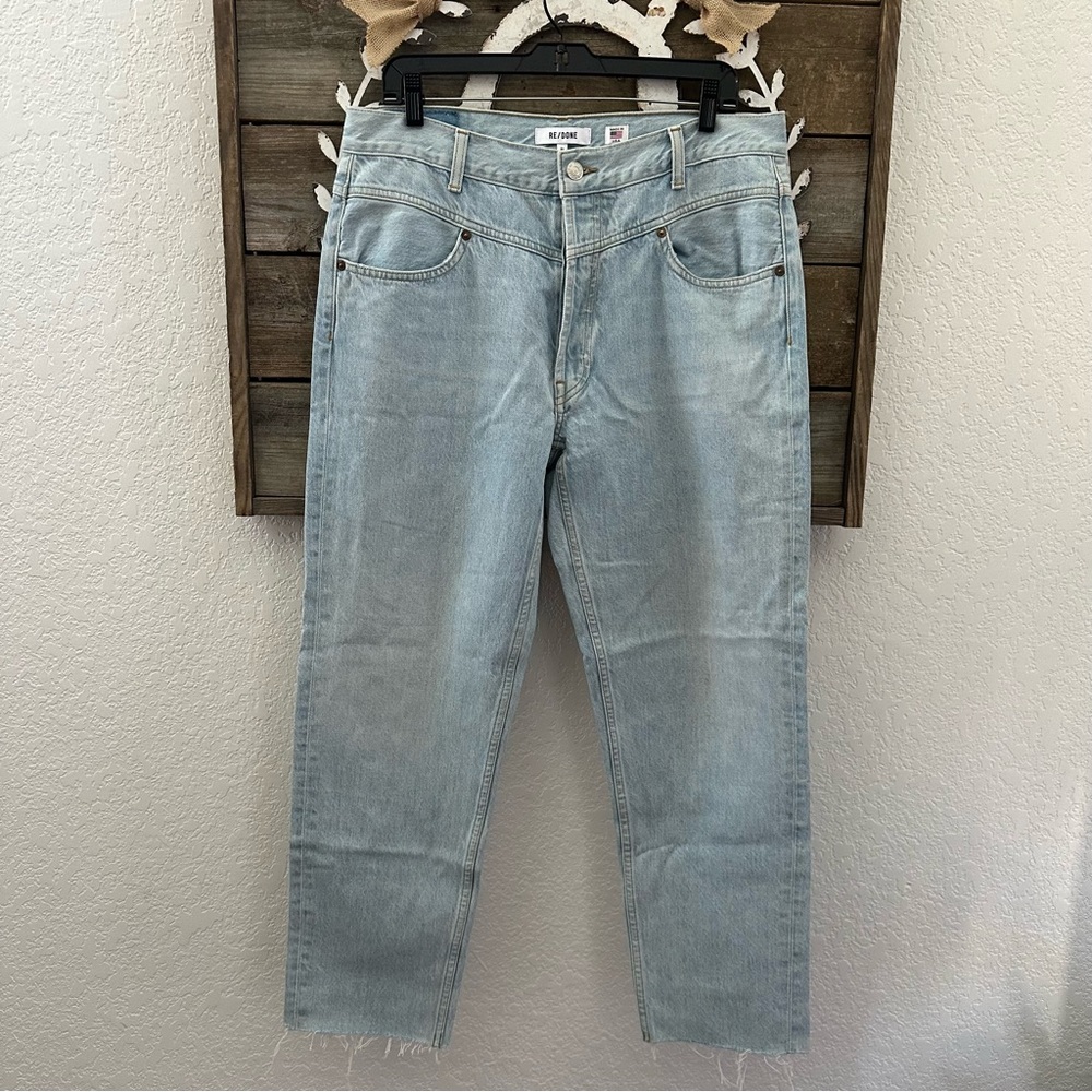 Re/done Levi’s Light Blue High Rise Denim Jeans Size 31